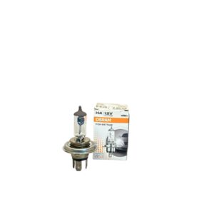 Osram H4 Halogen Exterior Headlight Bulb (India, 12V, 100/90W) | Compatible with all major 4 wheeler brands |
